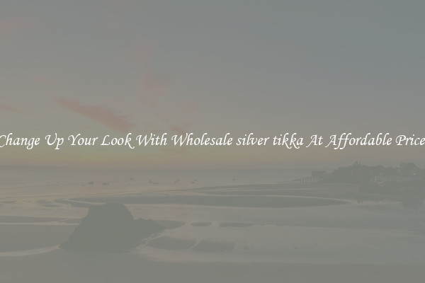 Change Up Your Look With Wholesale silver tikka At Affordable Prices