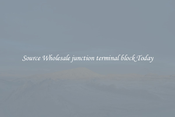 Source Wholesale junction terminal block Today