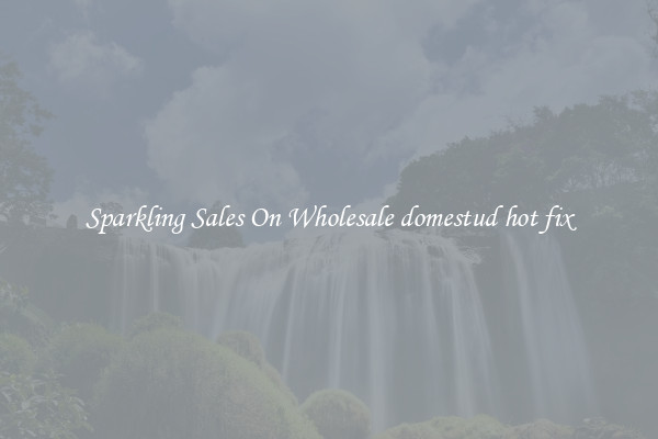 Sparkling Sales On Wholesale domestud hot fix